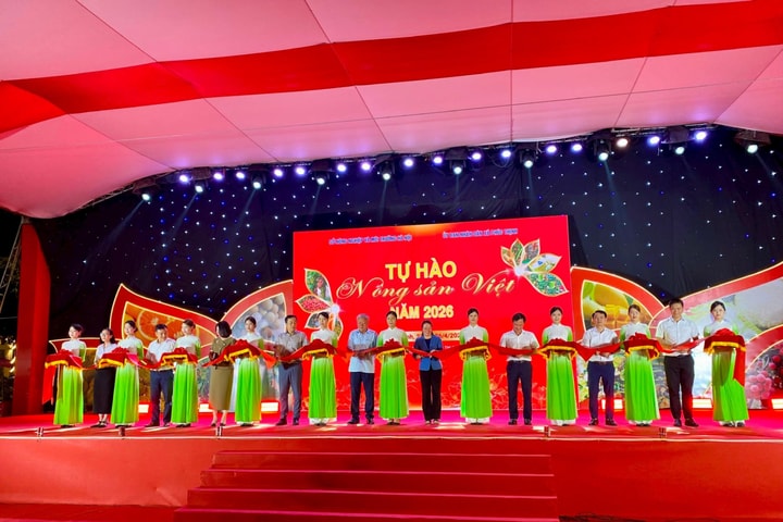 Khai mạc chương trình “Tự hào Nông sản Việt” năm 2026 tại xã Phúc Thịnh