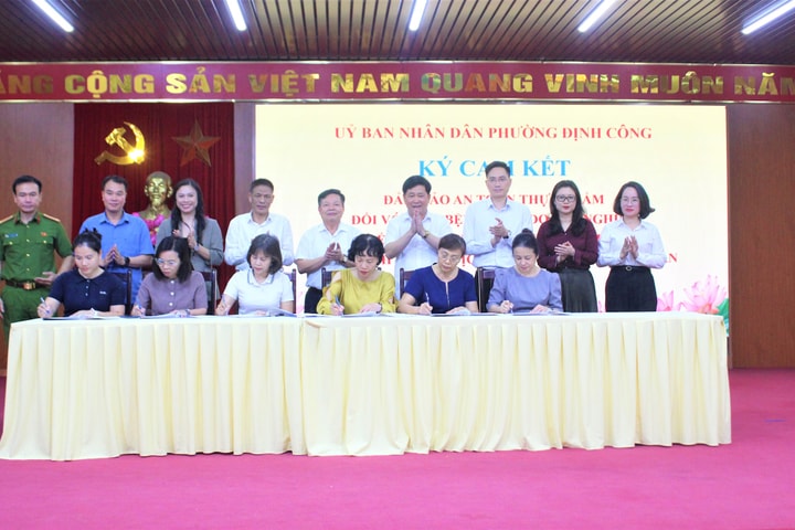 Định Công phát động Tháng hành động vì an toàn thực phẩm năm 2026
