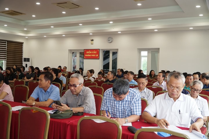 Phường Phúc Lợi tập huấn nghiệp vụ công tác đảng viên năm 2026