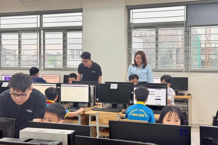 Hội thi Tin học trẻ xã Gia Lâm: Khơi dậy sáng tạo thanh thiếu nhi