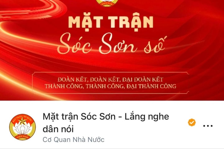 Ra mắt trang Zalo OA “Mặt trận Sóc Sơn - Lắng nghe dân nói”