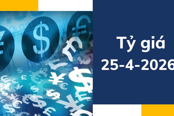 Tỷ giá ngày 25-4: USD tăng trở lại