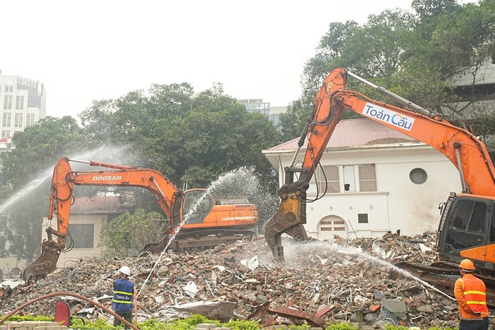 Hà Nội siết chặt quản lý, xử lý nghiêm ô nhiễm bụi từ công trình xây dựng