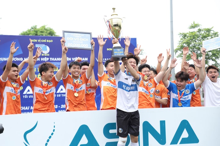 Đông Mỹ FC vô địch Giải bóng đá Thanh niên Việt Nam - Cúp ASINA