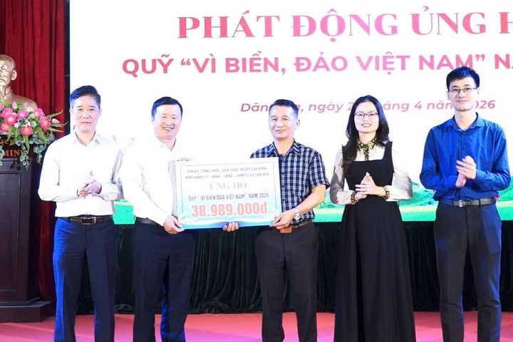 Xã Dân Hòa chung tay vì biển, đảo quê hương