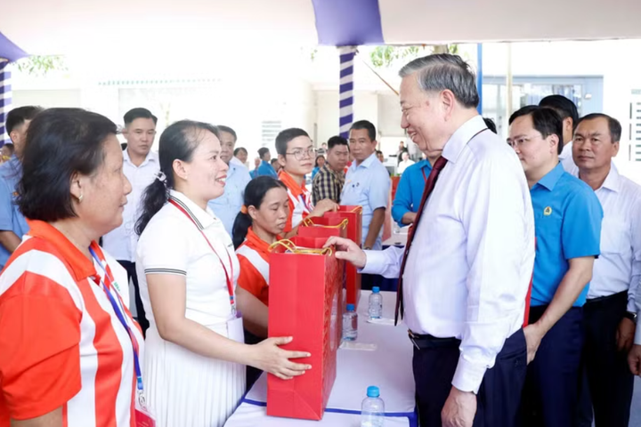 Toàn văn nội dung nói chuyện của Tổng Bí thư, Chủ tịch nước Tô Lâm với công nhân, người lao động Thành phố Hồ Chí Minh