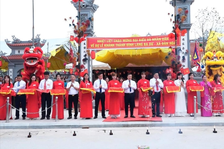 "Hồi sinh" mái đình cổ, khơi dậy hồn quê Dân Hoà