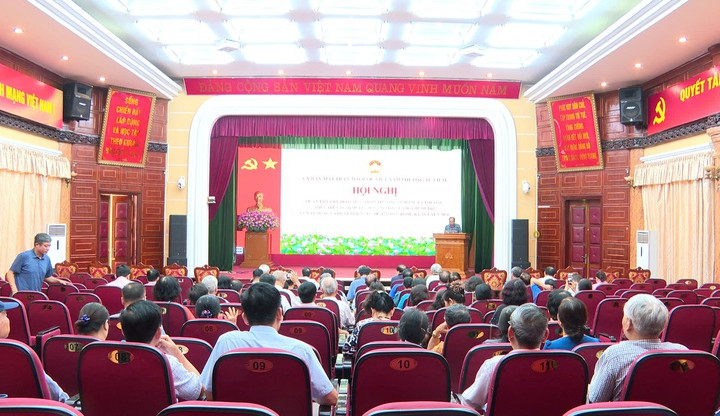 MTTQ Việt Nam phường Từ Liêm phát huy vai trò cầu nối, bám sát thực tiễn cơ sở