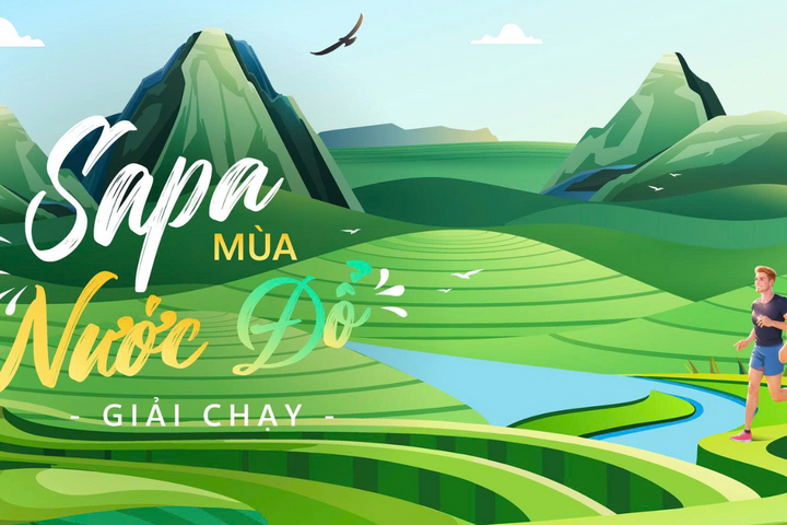 Trải nghiệm khung cảnh ruộng bậc thang kỳ vĩ tại Giải chạy “Sa Pa mùa nước đổ 2026"