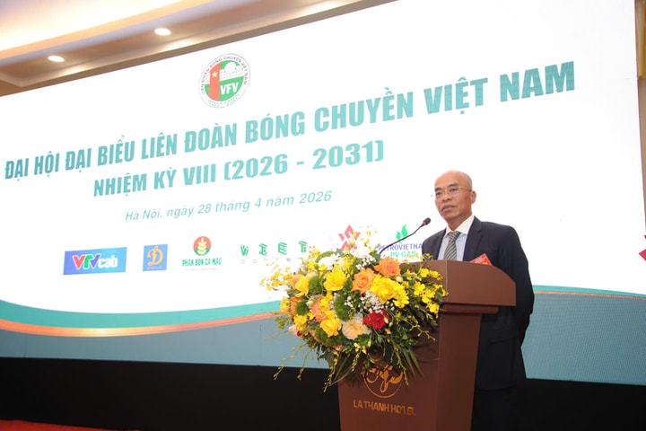 Ông Dương Mạnh Tiến làm Chủ tịch Liên đoàn Bóng chuyền Việt Nam khóa VIII