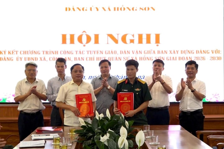 Hồng Sơn: Xác định công tác tuyên giáo, dân vận là nhiệm vụ xuyên suốt