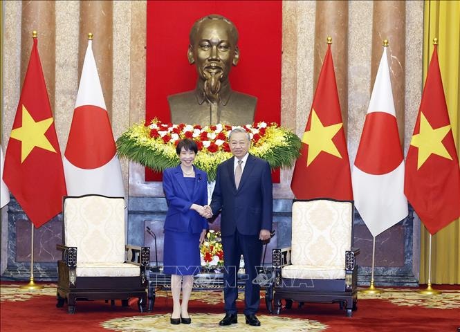 Tổng Bí thư, Chủ tịch nước Tô Lâm tiếp Thủ tướng Nhật Bản