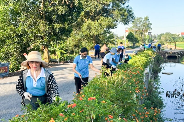 Xã Phú Xuyên: Điểm sáng trong phong trào “Sáng - Xanh - Sạch - Đẹp”