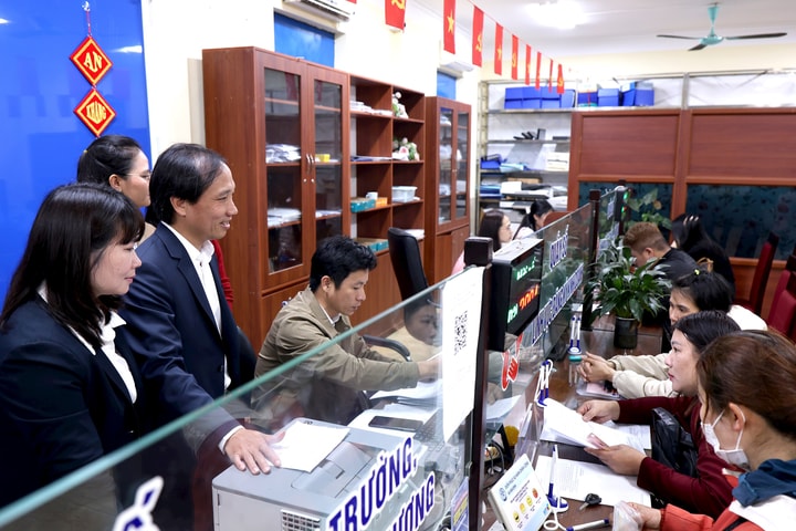 Xã Vân Đình: Tỷ lệ giải quyết hồ sơ đúng, trước hạn đạt hơn 99,8%