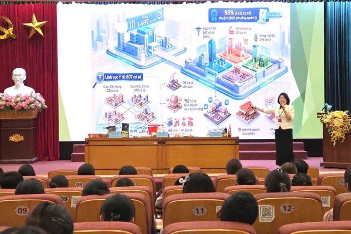 Phường Việt Hưng tập huấn truy xuất nguồn gốc thực phẩm