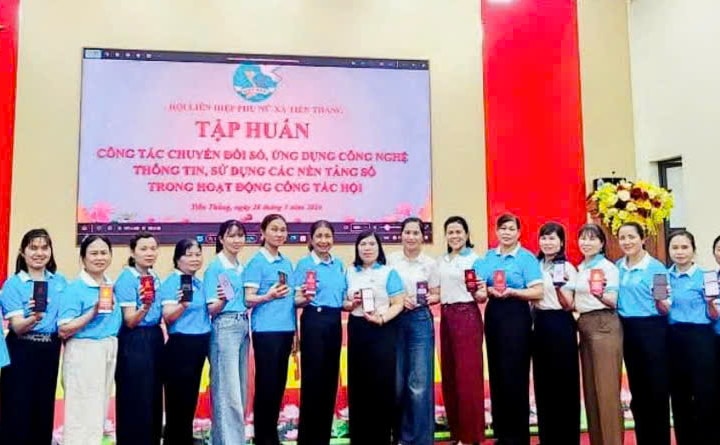 Xã Tiến Thắng: Ở đâu có phụ nữ, ở đó có hoạt động Hội