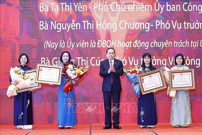 Chủ tịch Quốc hội Trần Thanh Mẫn: Tiếp tục đổi mới tư duy xây dựng pháp luật, nâng cao hiệu quả giám sát