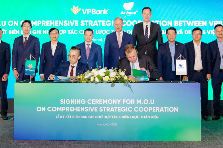 VPBank và De Heus ký kết thỏa thuận hợp tác toàn diện, đồng hành phát triển hệ sinh thái nông nghiệp bền vững