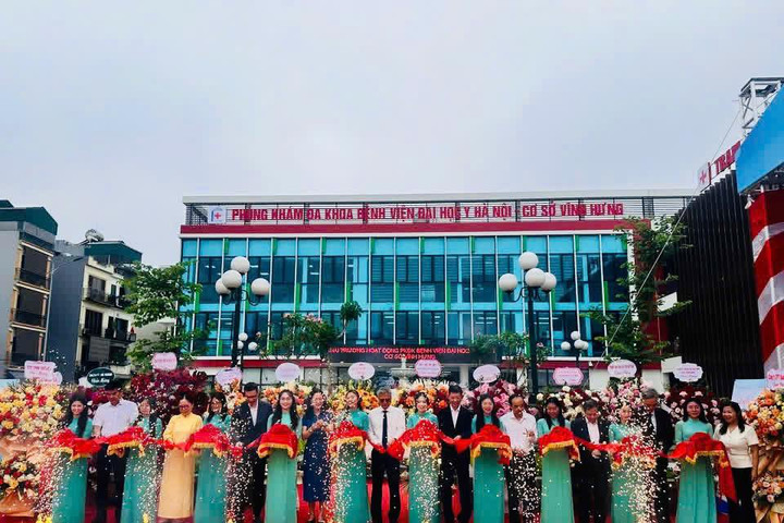 Bệnh viện Đại học Y Hà Nội khai trương Phòng khám Đa khoa cơ sở Vĩnh Hưng