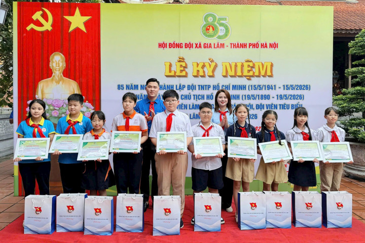 Tuổi trẻ xã Gia Lâm: Chuỗi hoạt động thiết thực kỷ niệm 85 năm Ngày thành lập Đội