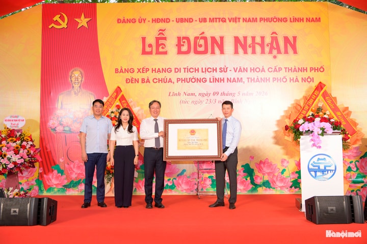 Đền Bà Chúa được công nhận Di tích cấp thành phố: Giữ hồn di sản trong lòng đô thị