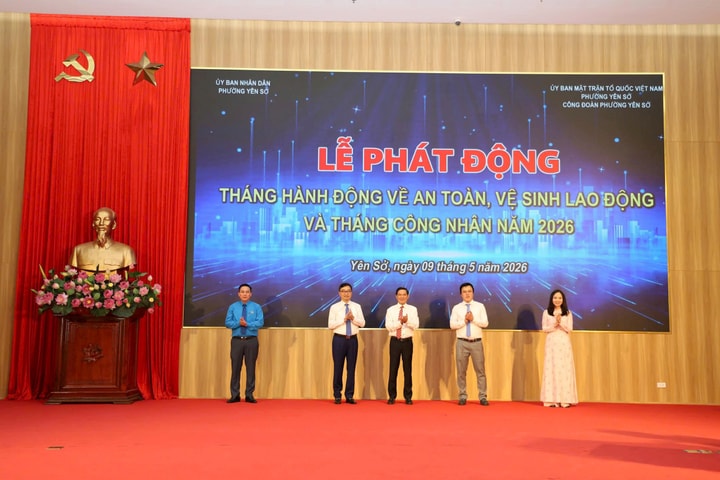 Yên Sở: Phát động Tháng Công nhân và Tháng hành động về An toàn, vệ sinh lao động năm 2026