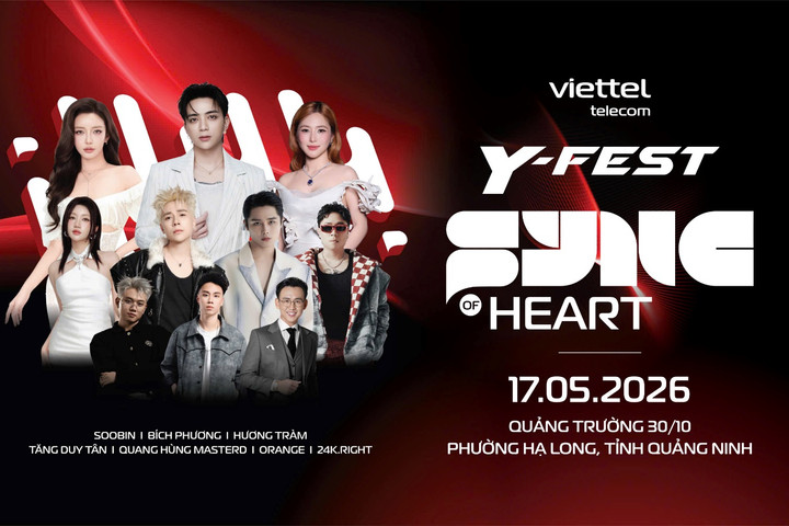 Y-Fest 2026 Quảng Ninh: Lần đầu tiên tổ chức tại Quảng Ninh - khi công nghệ và nghệ thuật "Hòa nhịp thấu cảm"