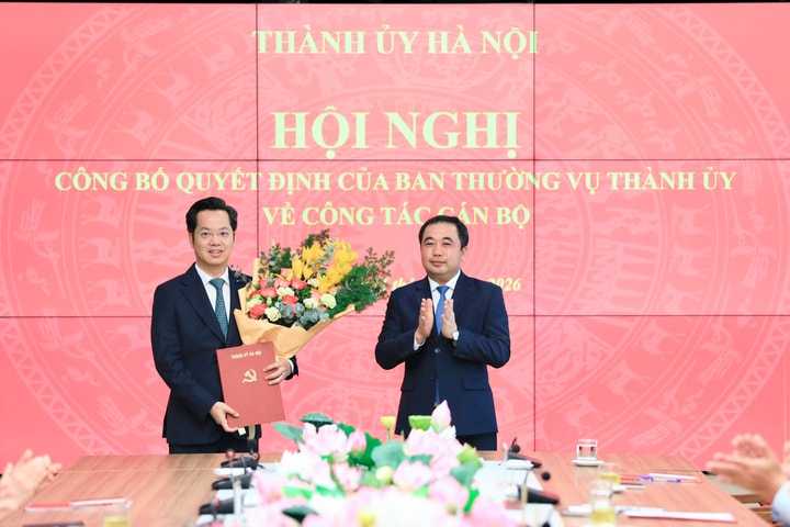 Đồng chí Vũ Đăng Định giữ chức Trưởng ban Tổ chức Thành ủy Hà Nội