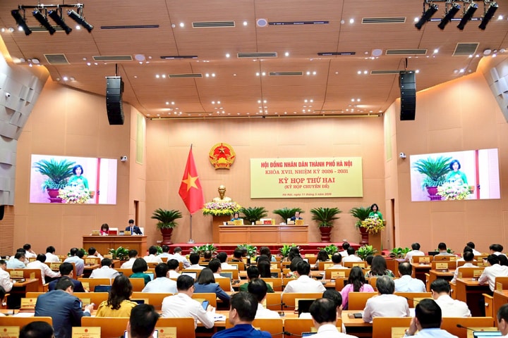 Khai mạc kỳ họp thứ hai, HĐND thành phố Hà Nội khóa XVII: Quyết định nhiều nội dung quan trọng