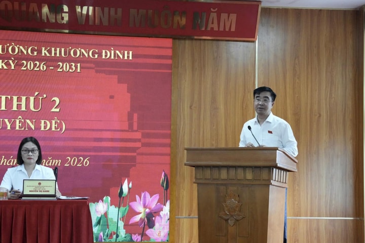 HĐND phường Khương Đình thông qua nghị quyết đầu tư công