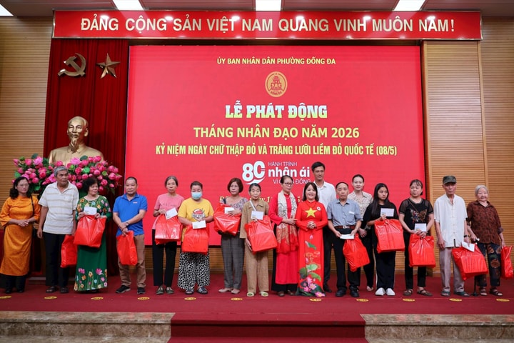 Phường Đống Đa phát động Tháng Nhân đạo và triển khai vận động hiến máu tình nguyện năm 2026