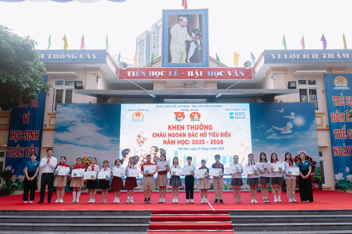 Thiếu nhi Yên Hòa tự hào tiếp bước truyền thống 85 năm của Đội