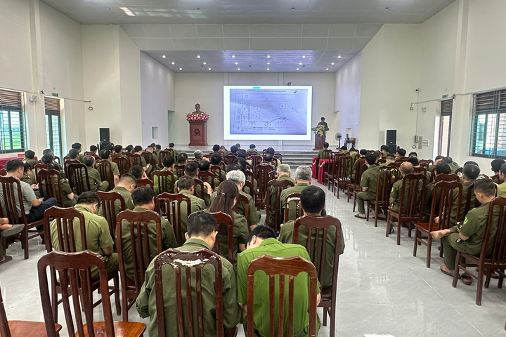 Hồng Sơn diễn tập phương án chữa cháy và cứu nạn, cứu hộ