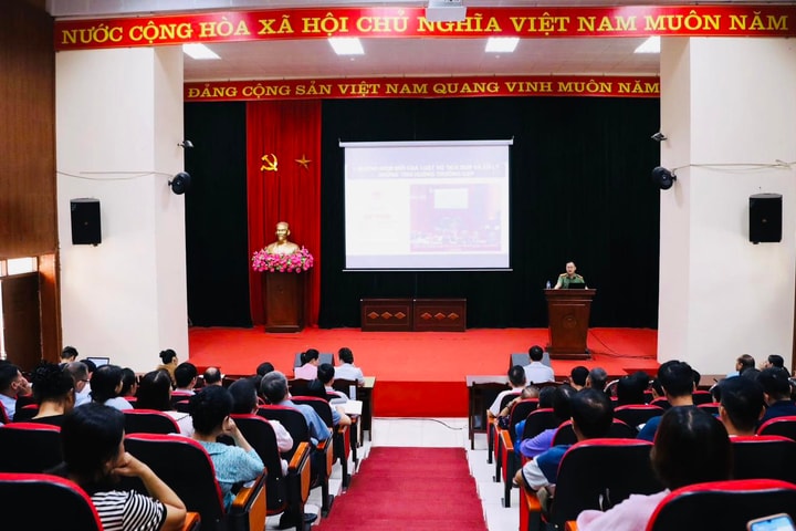 Xã Quang Minh nâng cao kỹ năng xử lý tình huống thực tiễn cho cán bộ cơ sở