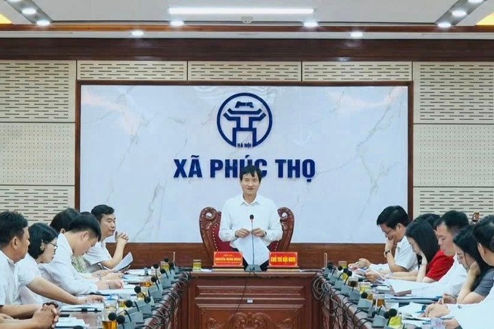 Xã Phúc Thọ quyết liệt tháo gỡ “điểm nghẽn” đầu tư công