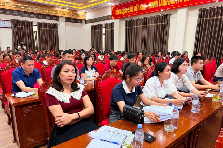 Xã Phúc Thịnh tập huấn bảo đảm an toàn thực phẩm tại bếp ăn tập thể, căng tin trường học