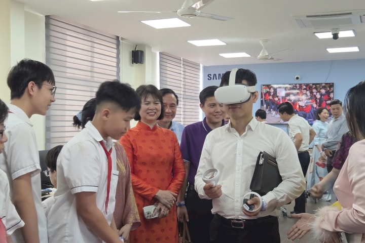 Phường Xuân Phương đẩy mạnh mô hình “trường học số”