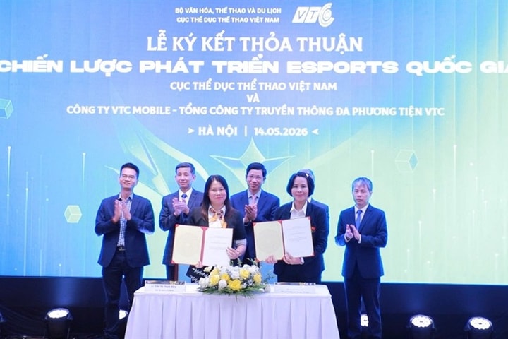Cục Thể dục thể thao Việt Nam và VTC hợp tác phát triển Esports quốc gia