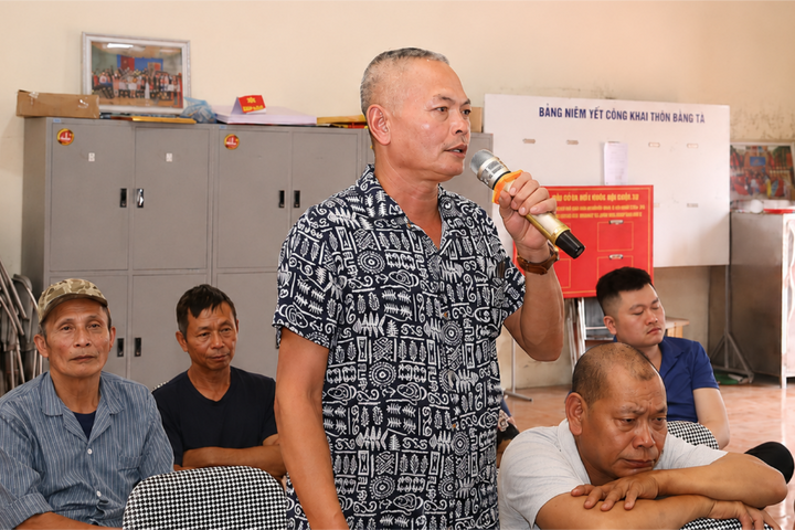 Hiệu quả từ hòa giải tranh chấp đất đai ở xã Bất Bạt