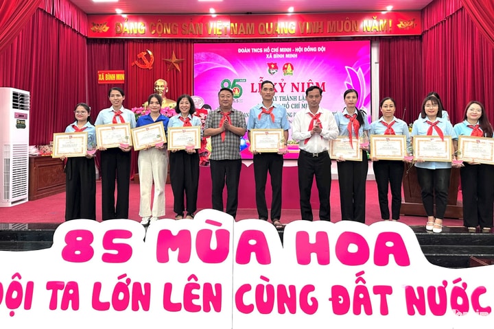 Xã Bình Minh: Sôi nổi các hoạt động sáng tạo, giáo dục truyền thống cho thiếu nhi