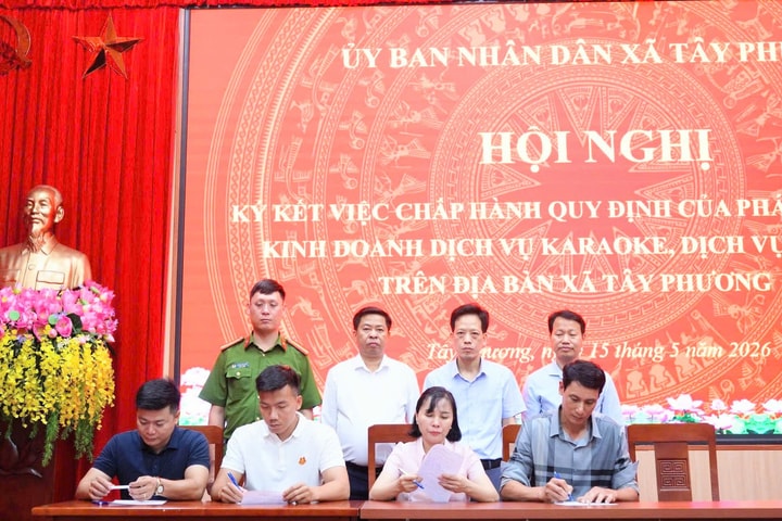 Xã Tây Phương: Tăng cường quản lý hoạt động kinh doanh karaoke