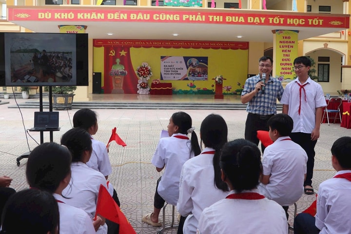 Xã Bất Bạt chú trọng kỹ năng an toàn cho học sinh trước kỳ nghỉ hè