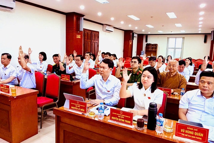 HĐND phường Hoàng Mai quyết nghị các nội dung quan trọng về đầu tư công