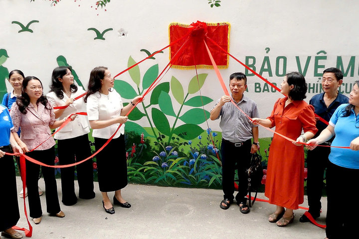 Phường Cầu Giấy: Khánh thành công trình dân vận khéo “Ngõ phố đoàn kết”