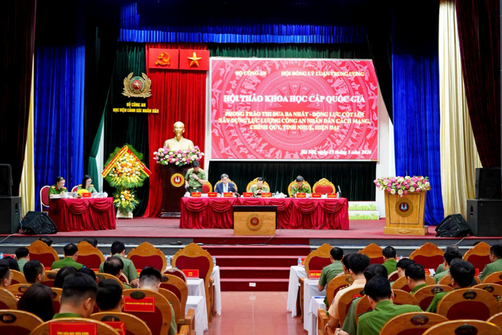 Lan tỏa phong trào thi đua “Ba nhất” trong lực lượng Công an nhân dân