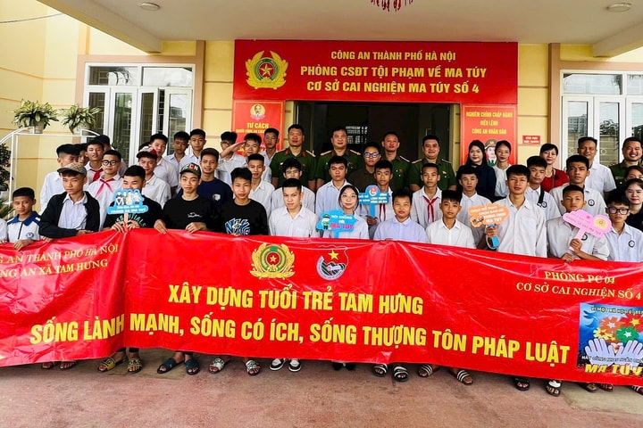 Xã Tam Hưng xây dựng địa bàn không ma tuý