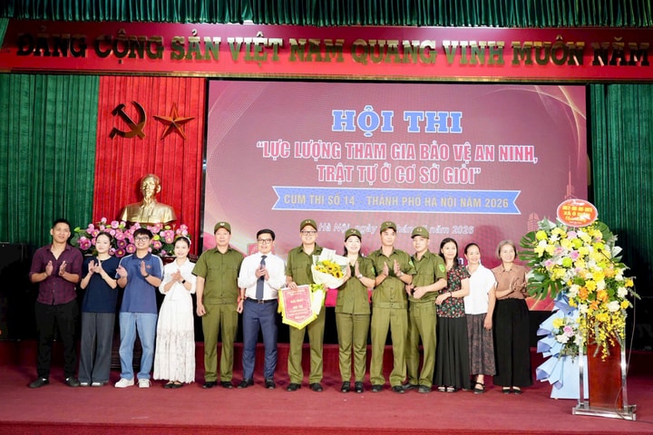 Xã Ô Diên đạt giải Nhất Hội thi “Lực lượng tham gia bảo vệ an ninh, trật tự ở cơ sở giỏi” cụm thi đua số 14