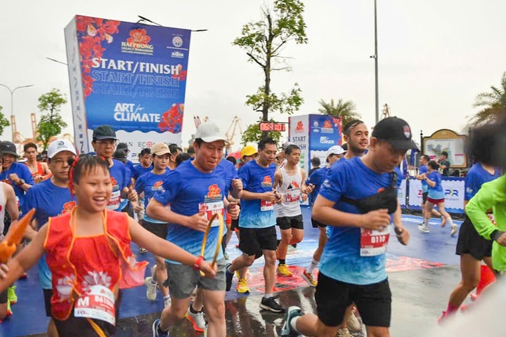 Hơn 8.000 VĐV lan tỏa thông điệp “Chạy xanh – sống xanh” tại Hải Phòng Legacy Marathon 2026