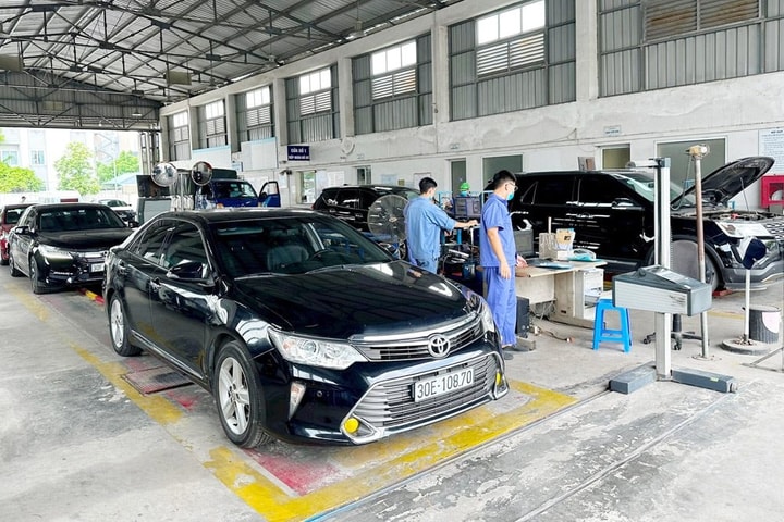 Dữ liệu đăng kiểm được dùng thay cho 4 loại giấy tờ hành chính