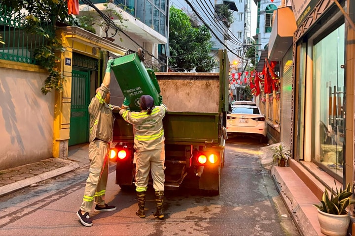 Phường Hoàng Mai giải bài toán “chân rác” tự phát tại các tuyến ngõ phố